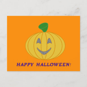 Happy Halloween Postcard