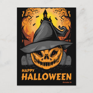Happy Halloween Postcard