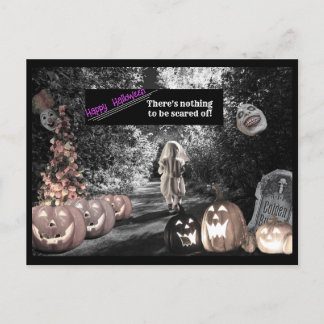 Happy Halloween Postcard [Nothing Scary! ]