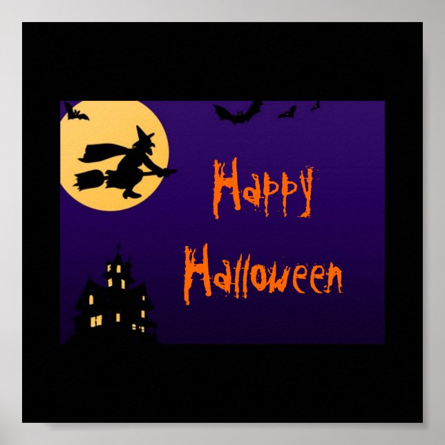 Happy Halloween Poster (Front)