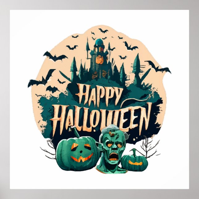 Happy Halloween Poster (Front)