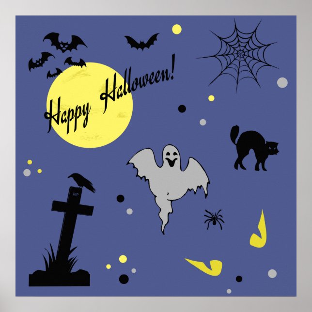 Happy Halloween Poster (Front)