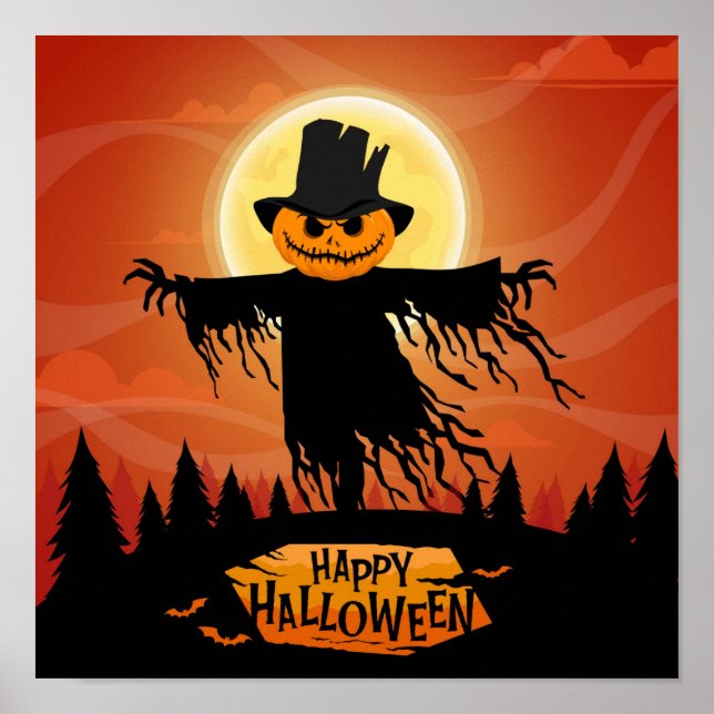 Happy Halloween Poster (Front)