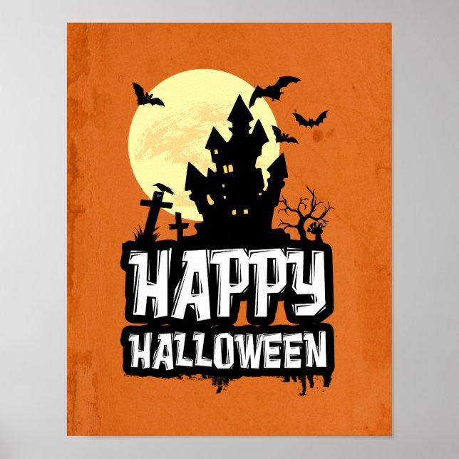 Happy Halloween Poster (Front)