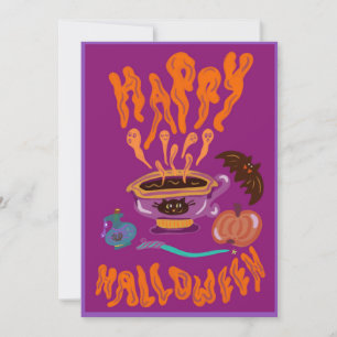 Happy Halloween potion coffee witche’s drink  Invitation