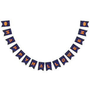 Happy Halloween Pumpkin  Bunting