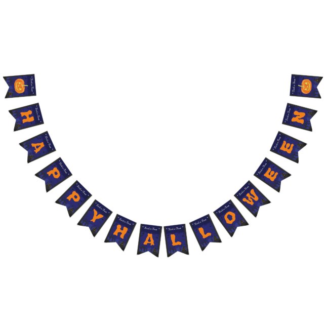 Happy Halloween Pumpkin  Bunting (All)