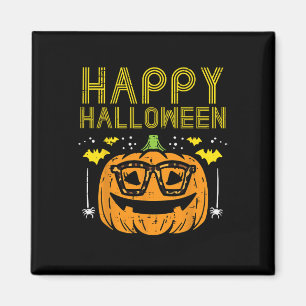 Happy Halloween Pumpkin Glasses Costume Women Girl Magnet