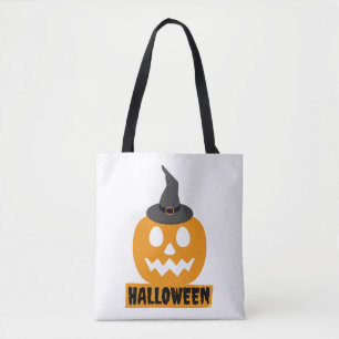 Happy Halloween Pumpkin Halloween Gift Halloween Tote Bag