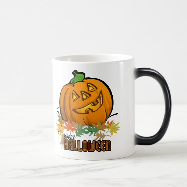 Happy Halloween Pumpkin Magic Mug (Right)