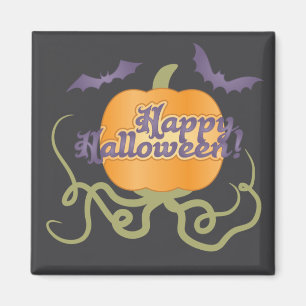 Happy Halloween Pumpkin Magnet