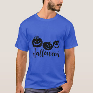 Happy Halloween Pumpkin Party Costume For Mens Kid T-Shirt