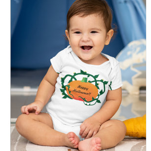 Happy Halloween Pumpkin Patch Baby Bodysuit