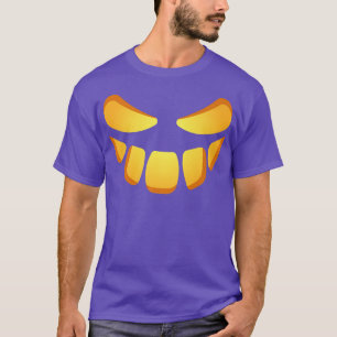 Happy Halloween Pumpkin Scary Face T-Shirt