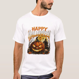 happy halloween pumpkin spooky shirt
