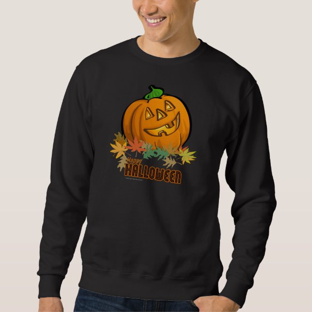 Happy Halloween Pumpkin Sweatshirt (Front)