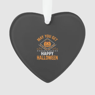 Happy Halloween Pumpkin Treats Vector Design Ornament