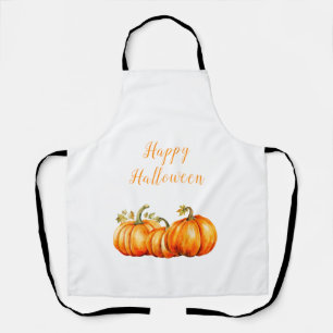 Happy Halloween Pumpkins  Apron