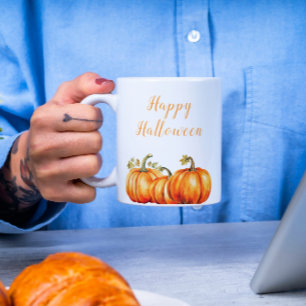 Happy Halloween Pumpkins Coffee Mug