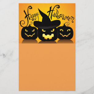 Happy Halloween Pumpkins Flyer