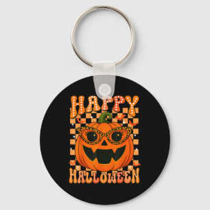 Happy Halloween Pumpkins Funny Costume For Trick O Key Ring