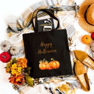Happy Halloween Pumpkins  Tote Bag