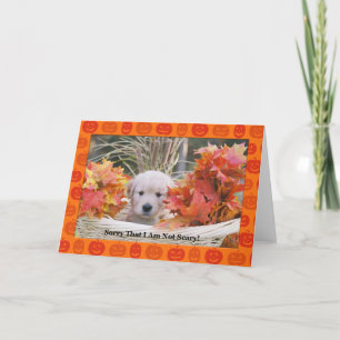 Happy Halloween Puppy Card