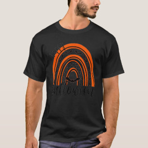 Happy Halloween Rainbow Boy Girl Party  Scary Horr T-Shirt