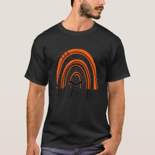 Happy Halloween Rainbow Boy Girl Party Scary Horr T-Shirt