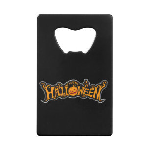 Happy Halloween Ruby Eye Pumpkin Silver Frame
