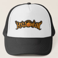 Happy Halloween Ruby Eye Pumpkin Silver Frame
