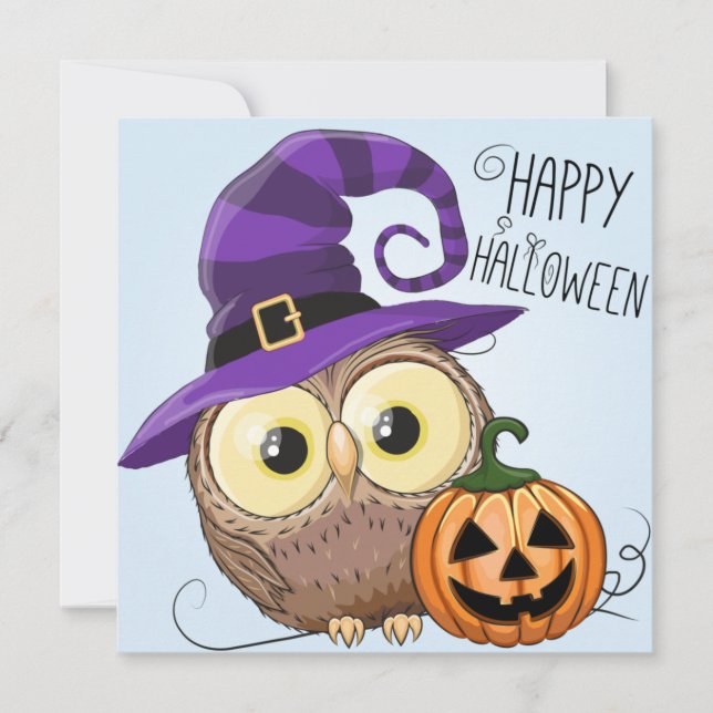Happy Halloween Save The Date (Front)