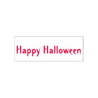 Happy Halloween Self Inking Rubber Stamp