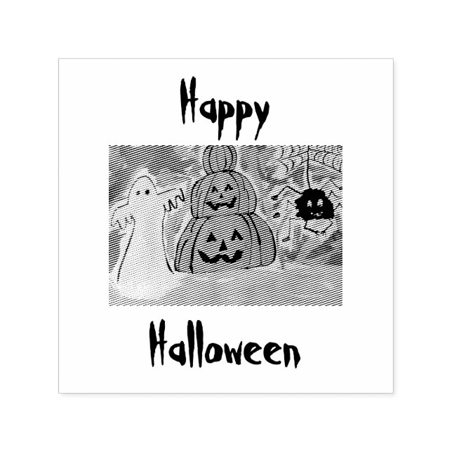 Happy Halloween Self-Inking Stamp (Design)