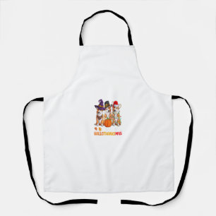Happy Halloween Shirts, Welsh Corgi Dog Happy Hall Apron