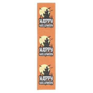 Happy Halloween Short Table Runner