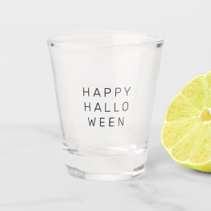 Happy Halloween Shot Glass