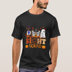 Happy Halloween Sight Squad Optometrist Pumpkin Ey T-Shirt