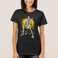 Happy Halloween Skeleton Playing Guitar Pumpkin V