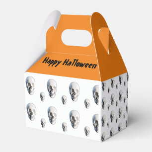Happy Halloween Skull Design Favour Box