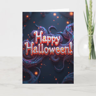 Happy Halloween Sparkle Card