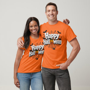 Happy Halloween Spider Boys T-Shirt