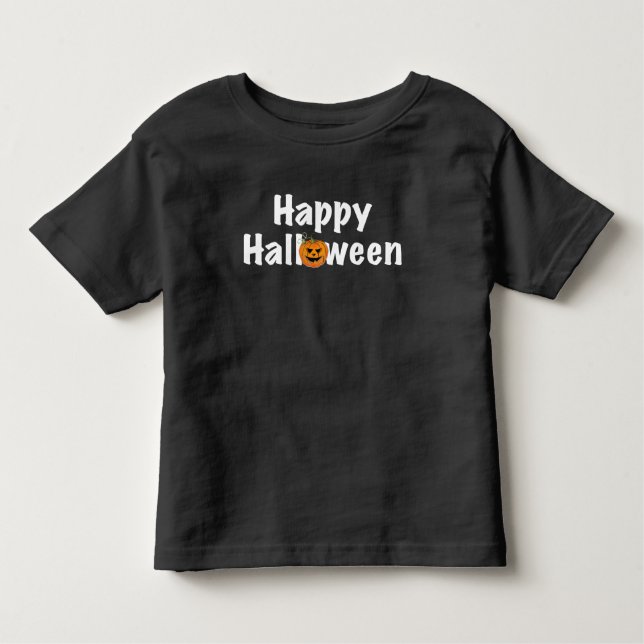 Happy Halloween | spooktacular costume   Toddler T-Shirt (Front)