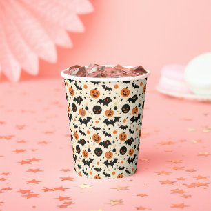 Happy Halloween Spooky Cute & Festive Halloween  Paper Cups