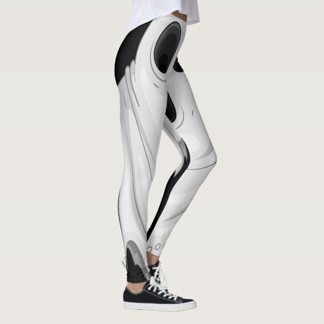 Happy Halloween Spooky Leggings (Right)