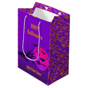 Happy Halloween Spooky Medium Gift Bag