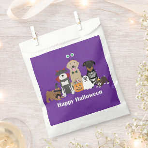 Happy Halloween Spooky Pet Costumes Favour Bags