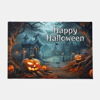 Happy Halloween | Spooky Pumpkins After Dark Doormat