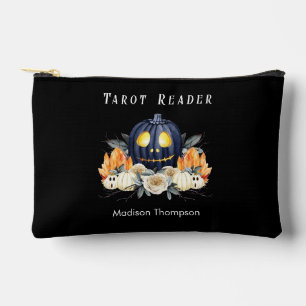 Happy Halloween Spooky Samhain Pumpkins Crystals   Accessory Pouch