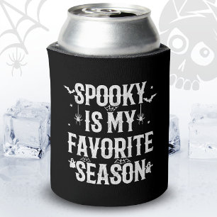 Happy Halloween Spooky Season Funny Halloween Can Cooler